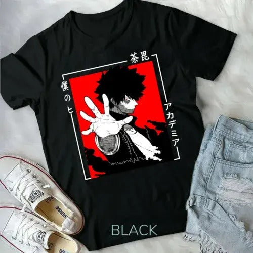 Dabi Unisex T-Shirt My Hero Academia Anime Tee Boku No Hero Academia Shirt Anime Hoodie, Sweatshirt | GrindPrints.com