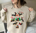 Dachshund Christmas Sweatshirt, Dachshund Xmas Sweater, Christmas Dog Shirt, Xmas Dachshund Tee, Christmas Gift For Dog...