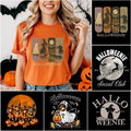 Dachshund Halloween T-shirt, Halloweenie Tee, Doxie Dog Mom Gift, Fall Tee For Women, Weiner Dog Gifts for Spooky Season...