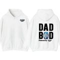 Dad Bod Powered By Keystone Light T-shirt Hoodie 2-Sided, Men's Beer Drink Tee, Drinking Shirt, Funny Drink Tee for...