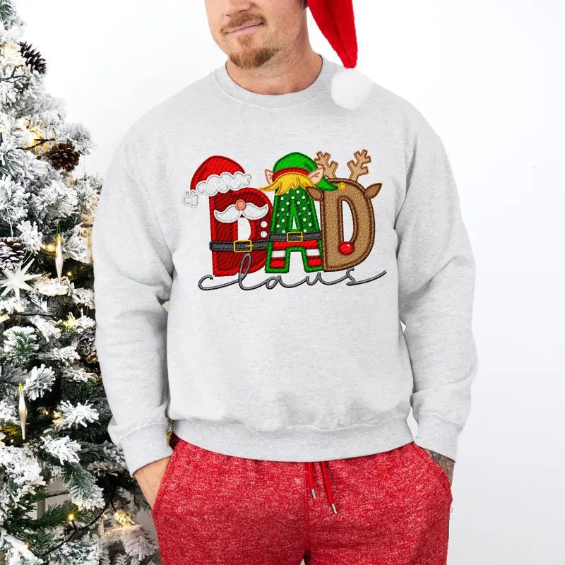 Dad Claus Unisex Sweatshirt T-Shirts, Hoodie | GrindPrints.com