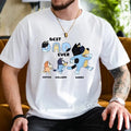 Dad Ever Bluey Shirt, Custom Father's Day Shirt, Bluey Dad Shirt, Dad Shirt, Father's Day Gifts, Father Sweatshirt, Bluey...