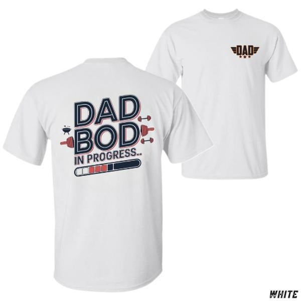 Dad Gains Relaxed Fit Short Sleeve Casual Fitness Vacation Outfits Machine Washable Boyfriend Menswear T-Shirts, Hoodie, Sweatshirt
