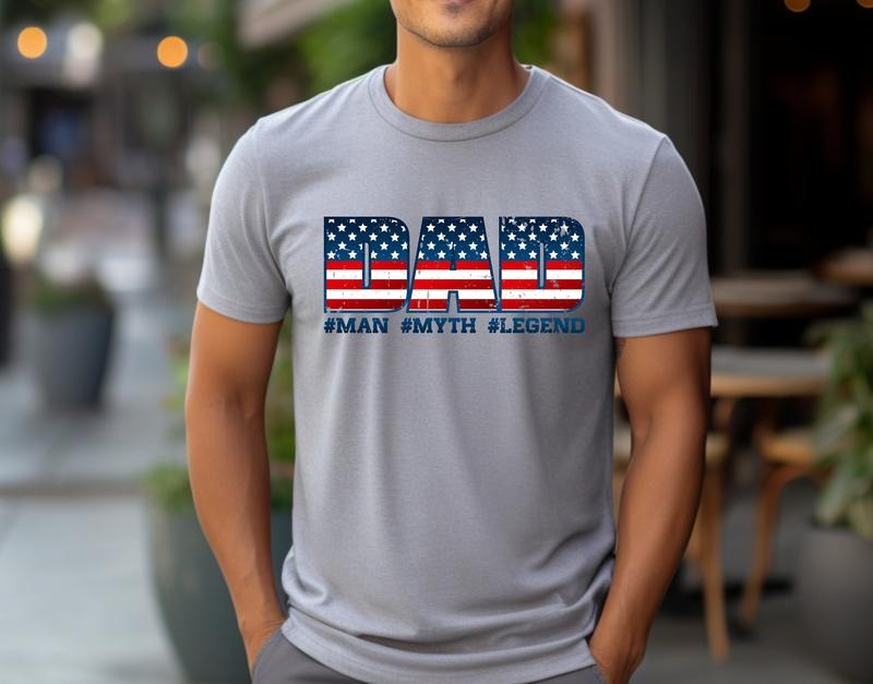 Dad Man Myth Legend Tee Shirt Father's Day Hoodie, T-shirt and sweater Sweatshirt | GrindPrints.com