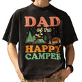 Dad Of The Happy Camper First Birthday Camping Family T-Shirt Hoodie, Sweatshirt | GrindPrints.com