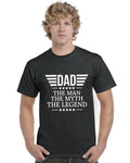 Dad The Man The Myth The Legend Adults T-shirt Men Daddy Father Tee Top Hoodie, T-shirt and sweater Sweatshirt
