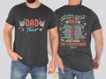 Dad Tour Front And Back Shirt, Some Days I Rock It Tee, Gift For Dad, Fatherhood Tee, Father's Day Shirt, Gift For...