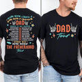 Dad Tour Shirt, Gift For Dad, Funny Father's Day Gift For Dad, Fatherhood Shirt, Funny Dad Shirt, Cool Father Birthday...