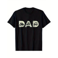 Dad'S Tractor Lover" Humorous Cotton Short Sleeve Crew Neck Black All Seasons Made USA T-Shirts, Hoodie, Sweatshirt