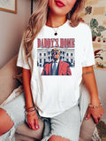 Daddy's Home Shirt, White House Trump 2024 Shirt, Trump Sweatshirt, Trump Gift, Republican Gift, Funny Trump 2024 Tee Hoodie