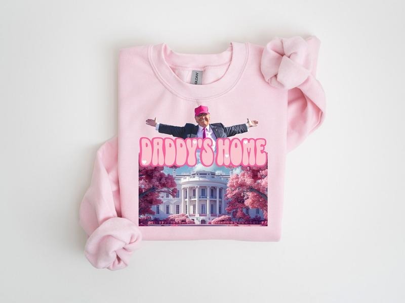 Daddys home shirt, White House trump 2024 shirt get in losers, trump sweatshirt Hoodie | GrindPrints.com