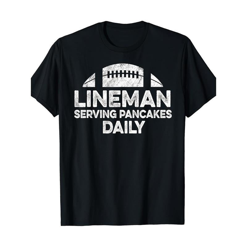 Daily Preferred Linebackers Daily Supply Pancake Football Offensive Lineman Made Usa T-Shirts, Hoodie, Sweatshirt