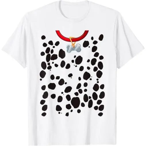 Dalmatian Costume Print Dog Dalmatians Halloween Adult Kids T-Shirt  Made in USA Hoodie, Sweatshirt | GrindPrints.com