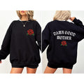Damn Good Mother, Tattoo, Mother's Day, Mama Sweatshirt, Women's Crew Neck, Crewneck T-Shirts, Hoodie | GrindPrints.com