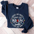 Dance Like Frosty Shine like Rudolph Give like Santa Love Like Jesus Shirt, Cute Christmas Sweatshirt, Christmas Shirt,...