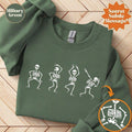 Dancing Skeleton Shirt Subtle Fuck Trump Halloween Secret Message Anti Trump Shirt Spooky Feminist Social Justice Liberal Shirt T-Shirts, Hoodie, Sweatshirt