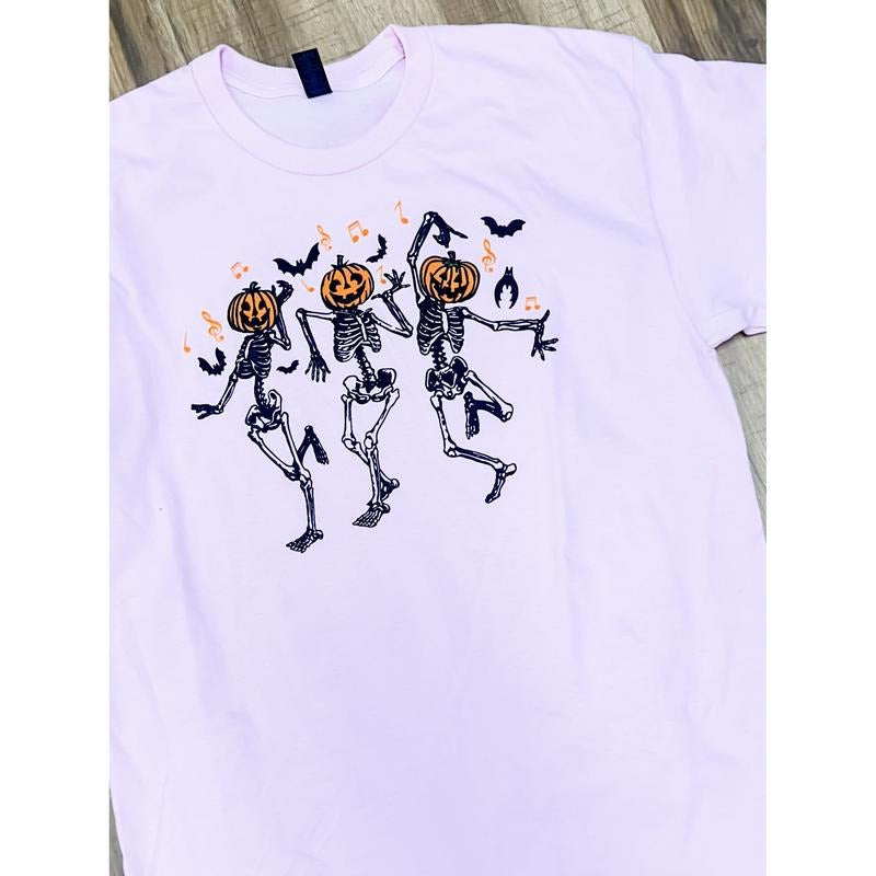 Dancing Skeletons Graphic Top T-Shirts, Hoodie, Sweatshirt | GrindPrints.com
