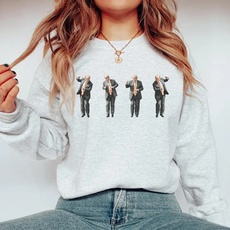 Dancing Trum Shirt Funny Trum Shirt Trum Vance Trum 2024 Daddys Home Republican Funny Trum T-Shirts, Hoodie, Sweatshirt