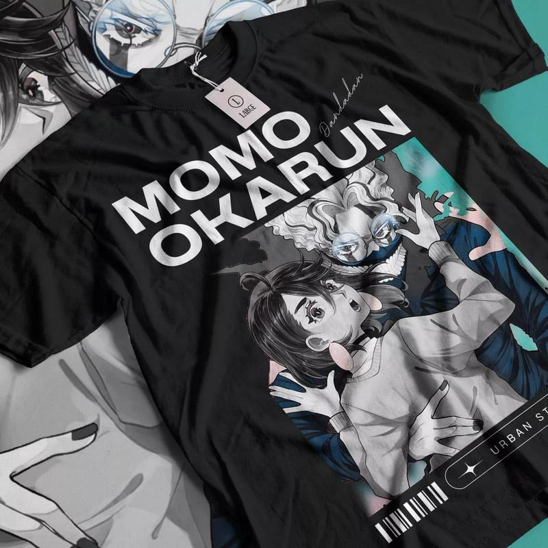 Dandadan Momo Ayase T-shirt Cosplay Okarun Anime Gift Shirt All Sizes Hoodie, Sweatshirt | GrindPrints.com