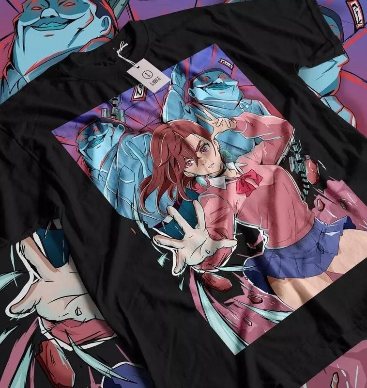 Dandadan Momo T-shirt Cosplay Momo Anime Gift Shirt All Size Hoodie, Sweatshirt | GrindPrints.com
