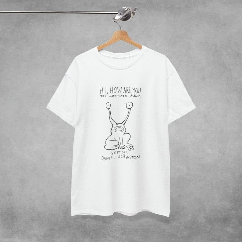 Daniel Johnston "The Unfinished Album" Sweatshirt T-Shirts, Hoodie | GrindPrints.com