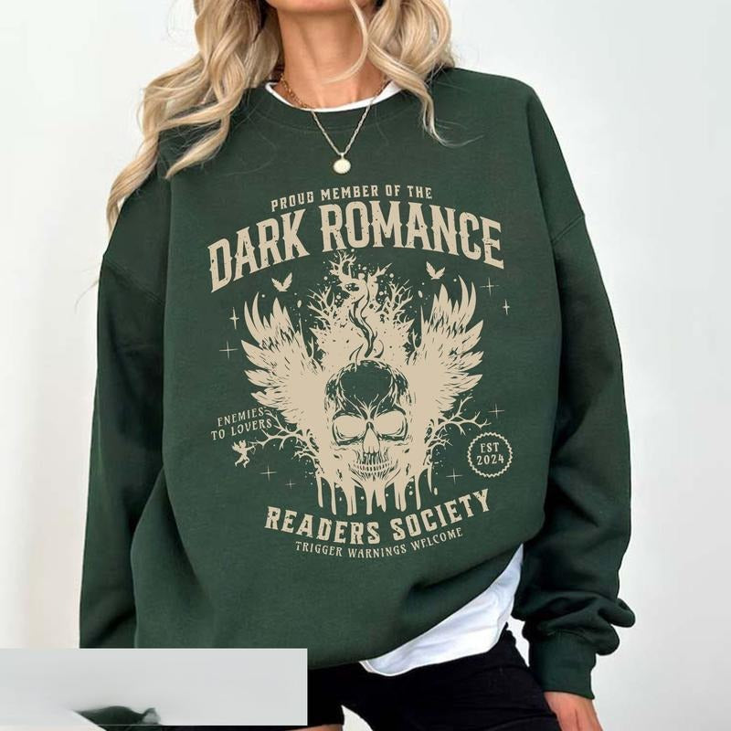 Dark Romance Shirt, Dark Romance Readers Society Shirt, Dark Academia Reading, Shirt For Smut Reader, Reader Gift AWSR4...