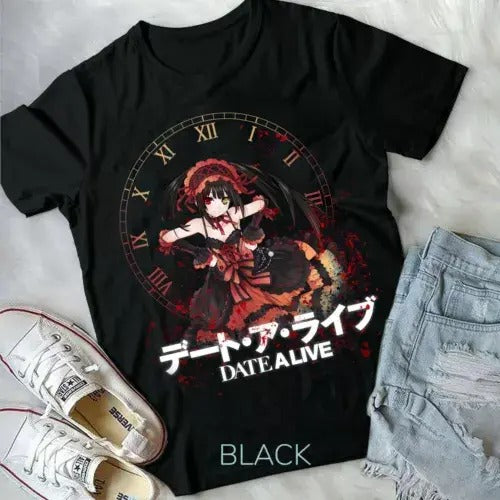 Date A Live Tohka Yatogami ,2022,New T-Shirt,Tohka,Tenka,Anime Girl Shirt Hoodie, Sweatshirt | GrindPrints.com