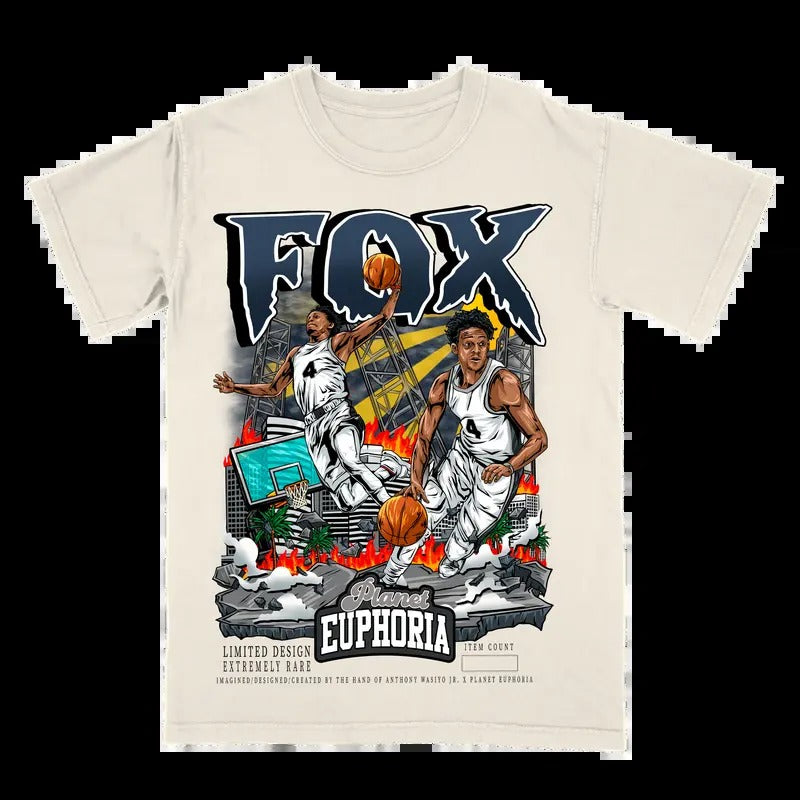 De'Aaron Fox Tee Gift For Fan - Men's Casual T-shirt - Menswear Hoodie, Sweatshirt | GrindPrints.com
