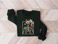 Dead Inside Skeleton Christmas Sweatshirt Sarcastic Christmas Coffee Shirt Merry Christmas Shirt Coffee Lover Christmas...