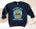 Dead Pancreas Society Sweatshirt, Diabetes Awareness Hoodie, Floral Skull Diabetic Gift Sweater, Matching Pancreas...