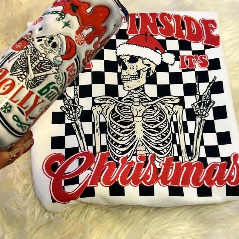 Dead inside sweater and cup combo T-Shirts, Hoodie, Sweatshirt | GrindPrints.com