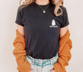 Dead serious Pocket Shirt, cute Halloween Shirt, Funny Gym Halloween Shirt, pocket ghost Halloween Shirt, Ghost Halloween...