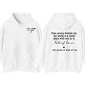 Dear Person Behind Me Shirt, Aesthetic Unisex T-shirt, Hoodie You Are Enough Shirt, Inspirational Shirt, Be Kind Women's...