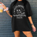 Death By TBR Booktok Retro Aesthetic Bookish Shirt Literary Shirt Skeleton Shirt Alt Clothes R0mance Reader Book Indie...
