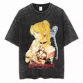 Death Note T-shirt Anime - Japanese Retro Tee Death Note Unisex Shirt Cotton Menswear Hoodie, Sweatshirt | GrindPrints.com