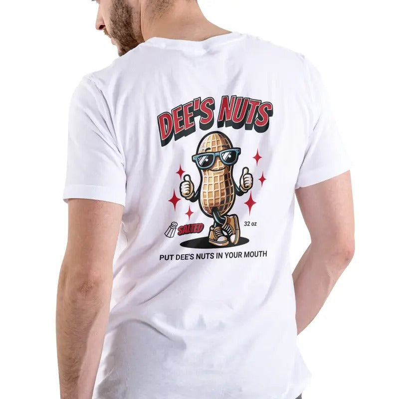 Dee's Nuts, Salted T Shirt, Unisex cotton Casual Menswear Hoodie, Sweatshirt | GrindPrints.com