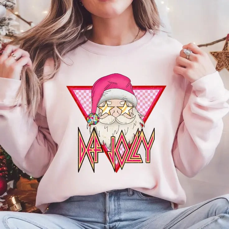 Def Jolly Heavy Metal Santa T-Shirts, Hoodie, Sweatshirt