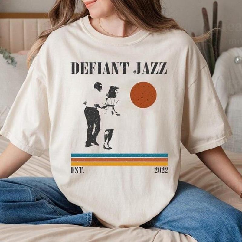 Defiant Jazz Shirt - Severance TV Show T-Shirt, Retro 90s Vintage Tee, Sci-Fi Fan Gift, Severance Merchandise, Gift for...
