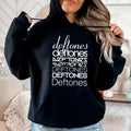 Deftoness Logo Inspired Hoodie, Heavy Metal Band Merch, Deftoness Shirt, Alternative Music, Unisex Long Sleeve Crewneck...