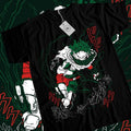 Deku T-Shirt S-4XL My Hero Academia Japanese Manga Anime Midoriya Dabi Shoto Shirt Hoodie, Sweatshirt | GrindPrints.com