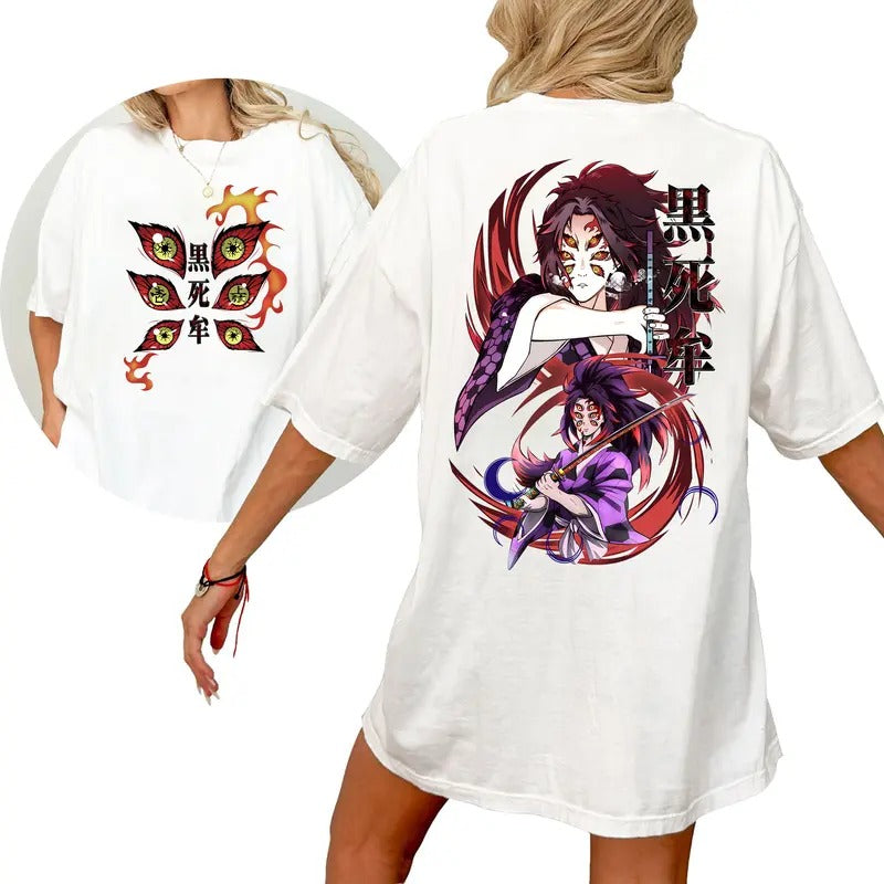 Demon Moon Breathing DM Characters Funny DM Characters Tshirt Crewneck Hoodie Comfort Cotton Sweatshirt | GrindPrints.com