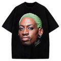 Dennis Green Hair flamboyant 90's Vintage Design Retro T-Shirt Cotton Menswear Hoodie, Sweatshirt | GrindPrints.com