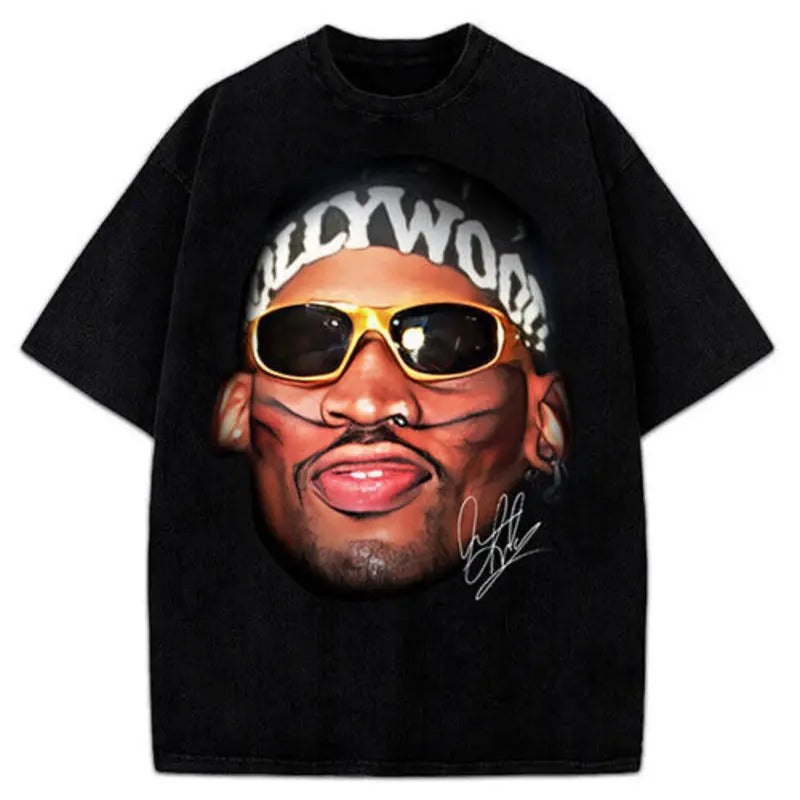Dennis Rodman shirt NWO Hollywood WCW Rodzilla Wrestling 90's Vintage Design T-Shirt Hoodie, Sweatshirt | GrindPrints.com