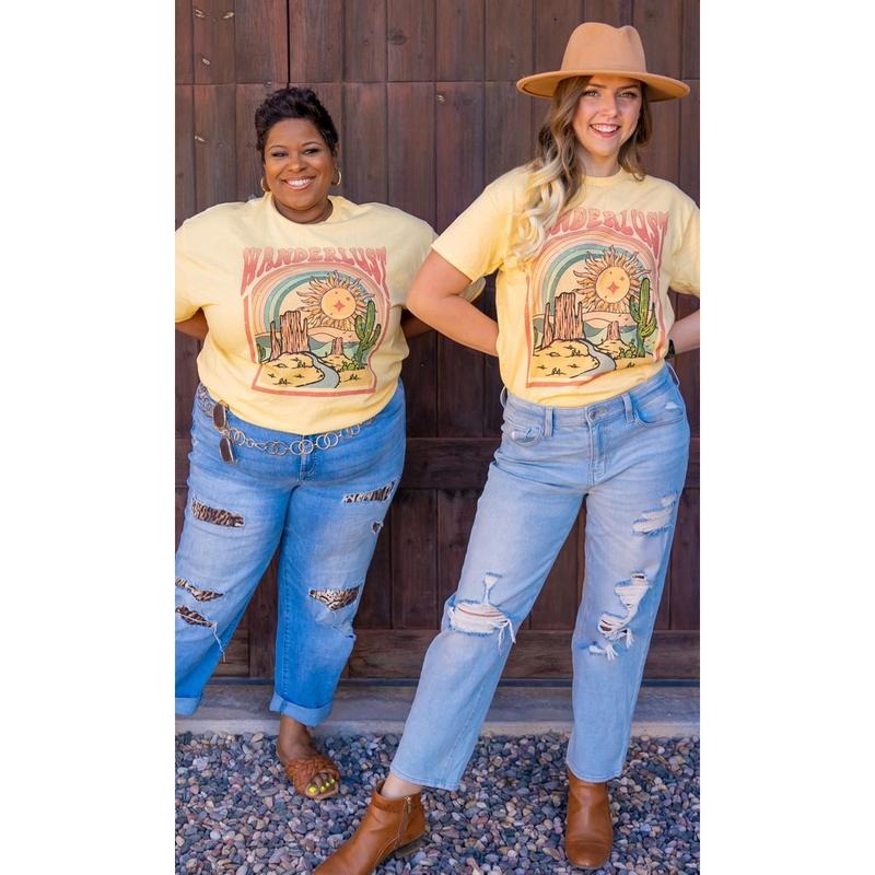 Desert Wanderlust Graphic T-Shirt Hoodie, Sweatshirt | GrindPrints.com