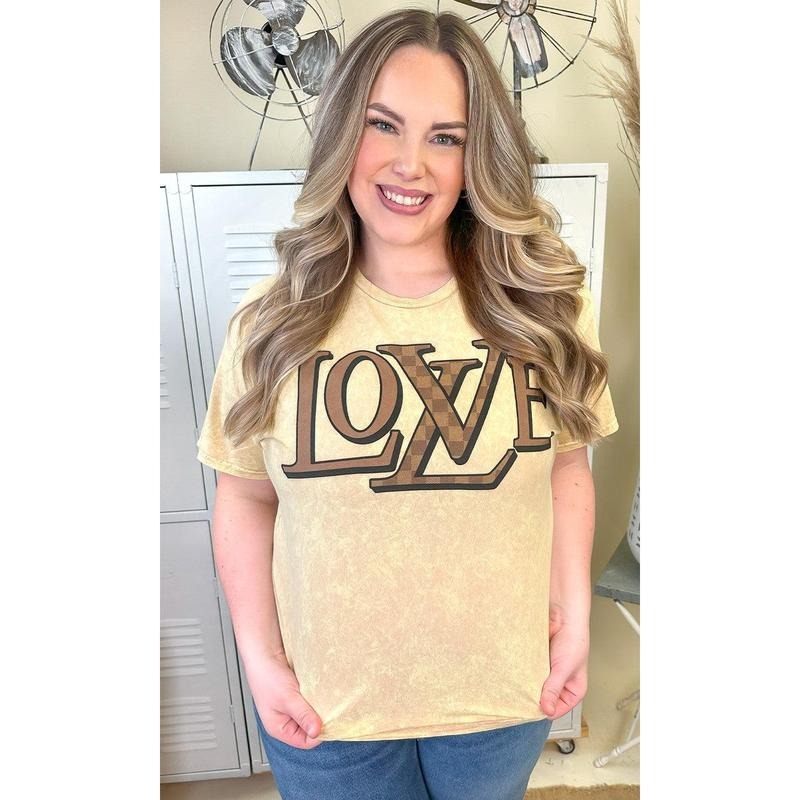 Designer Love Graphic Mineral Washed T-Shirt Hoodie, Sweatshirt | GrindPrints.com