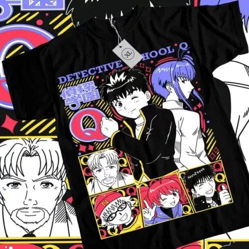 Detective School Q T-Shirt Funny Mom Girl Anime Kawaii waifu Shirt Tee All Size Hoodie, Sweatshirt | GrindPrints.com