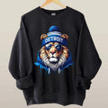 Detroit Football Sweatshirt And T-Shirt, Football Mascot Lion Shirt, Trendy Game Day Shirt, Detroit Football Gift Fan Hoodie