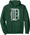 Detroit Graphic D Hoodie | Unisex Hooded Sweatshirt, Size S-3XL T-Shirts | GrindPrints.com