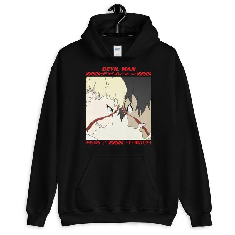 Devil Man cry baby Ryo Asuka Akira Fudo new Anime Unisex Hoodie T-Shirts, Sweatshirt | GrindPrints.com