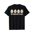 Deviled Eggs You Know Why I'm Here Thanksgiving Dinner Fall T-Shirt Halloween Thanksgiving Christmas Gifts for Men Women...